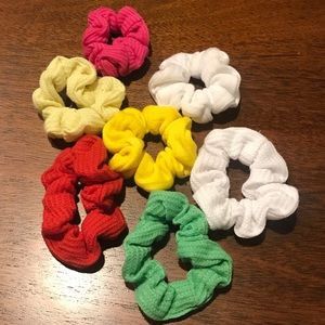 Bundle of 7 Scrunchies; brand new, never worn.